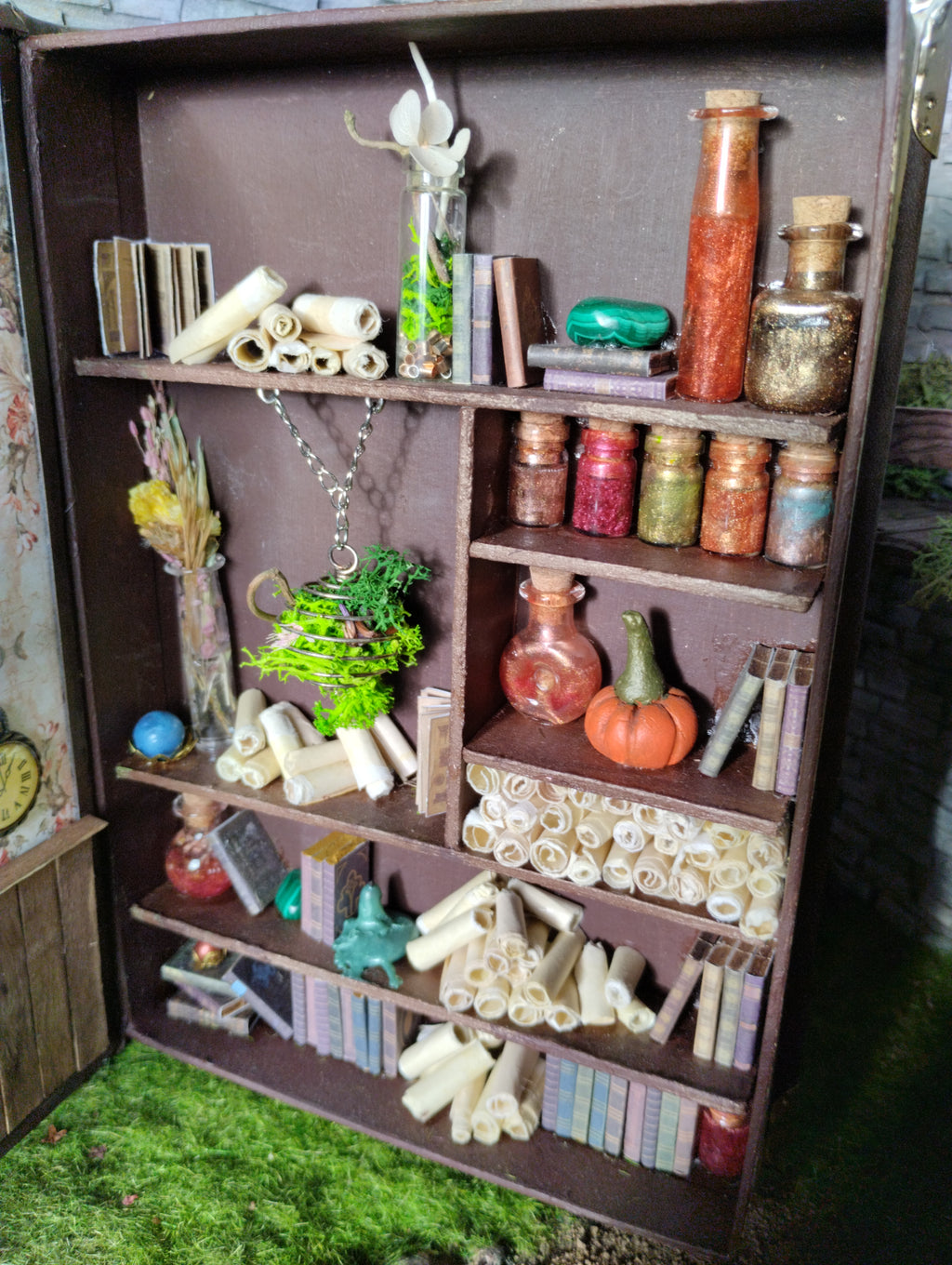 Livre décoratif Sorcière esprit Cottagecore