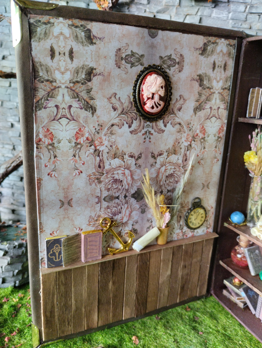 Livre décoratif Sorcière esprit Cottagecore
