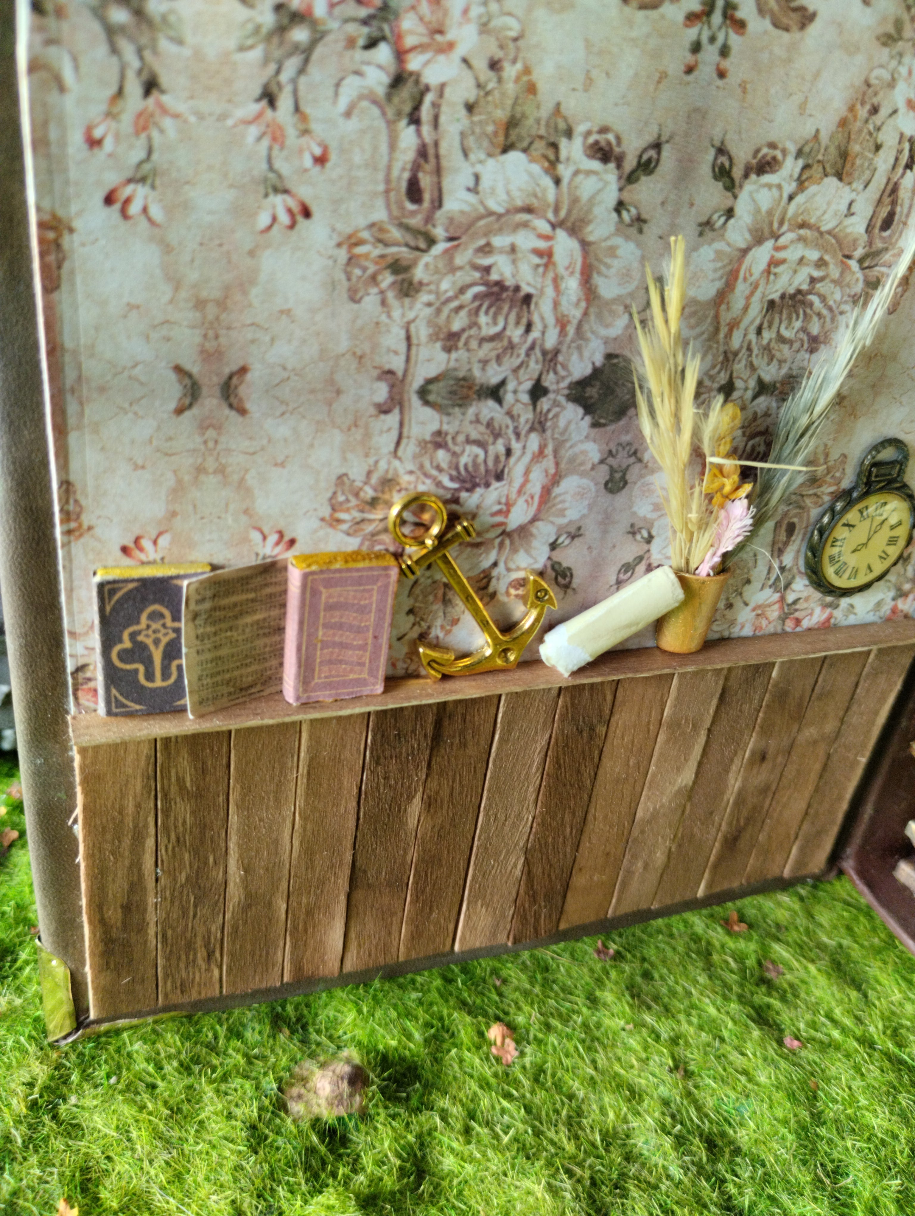 Livre décoratif Sorcière esprit Cottagecore