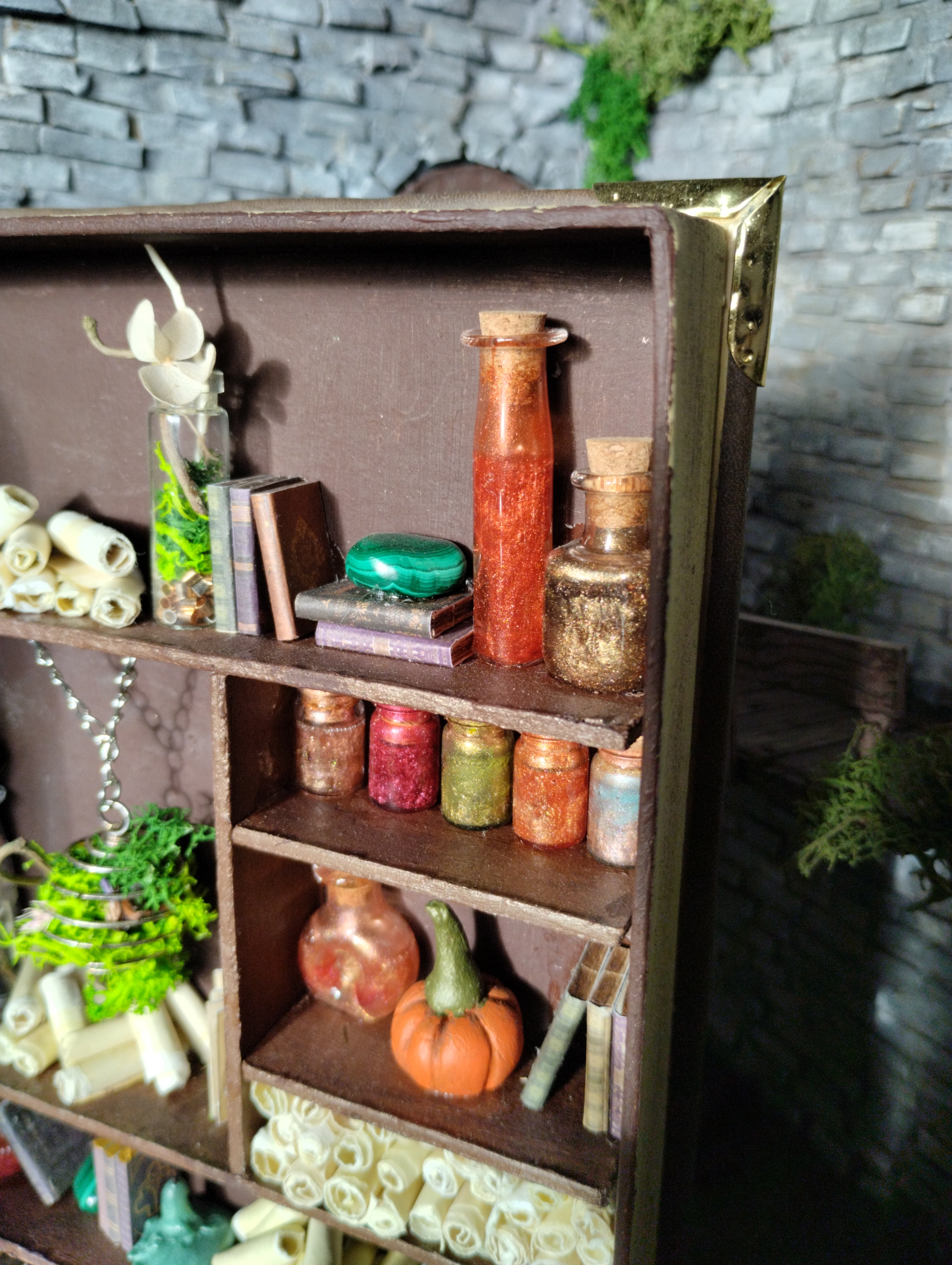 Livre décoratif Sorcière esprit Cottagecore