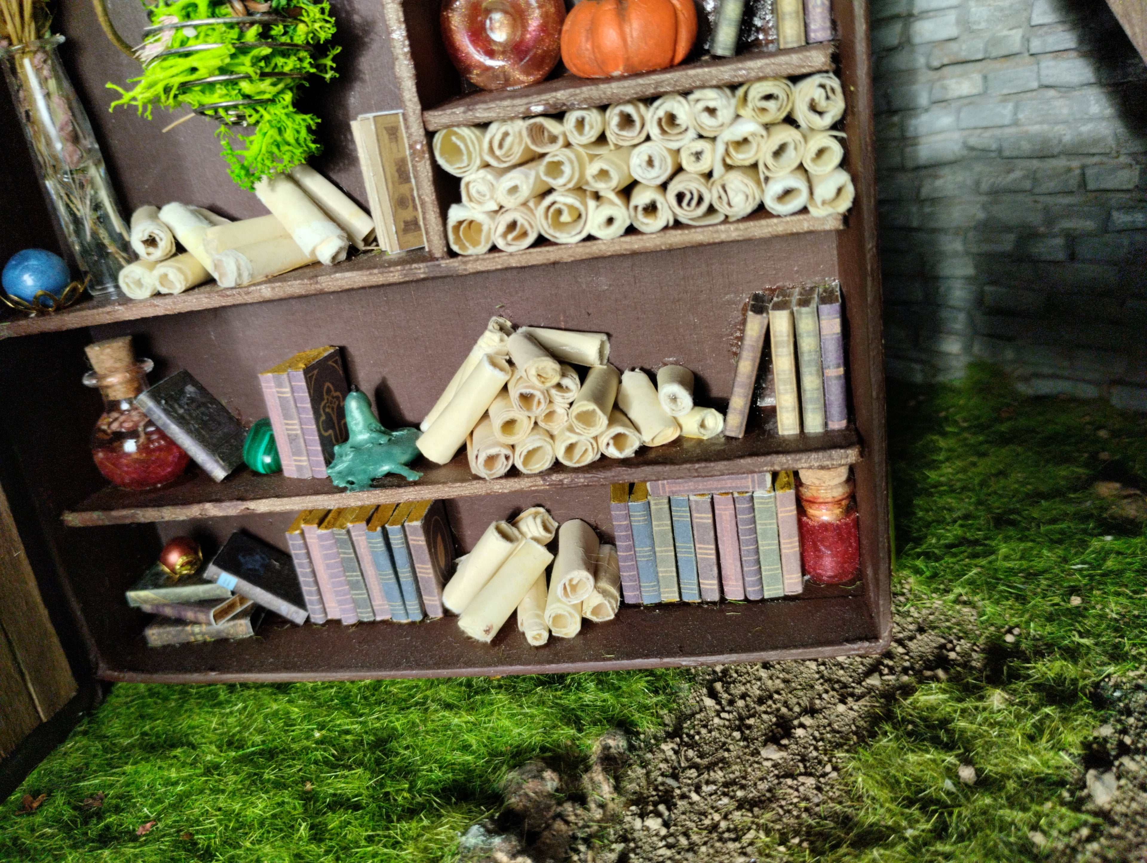 Livre décoratif Sorcière esprit Cottagecore