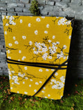 Carnet A6 Tissu fleuri