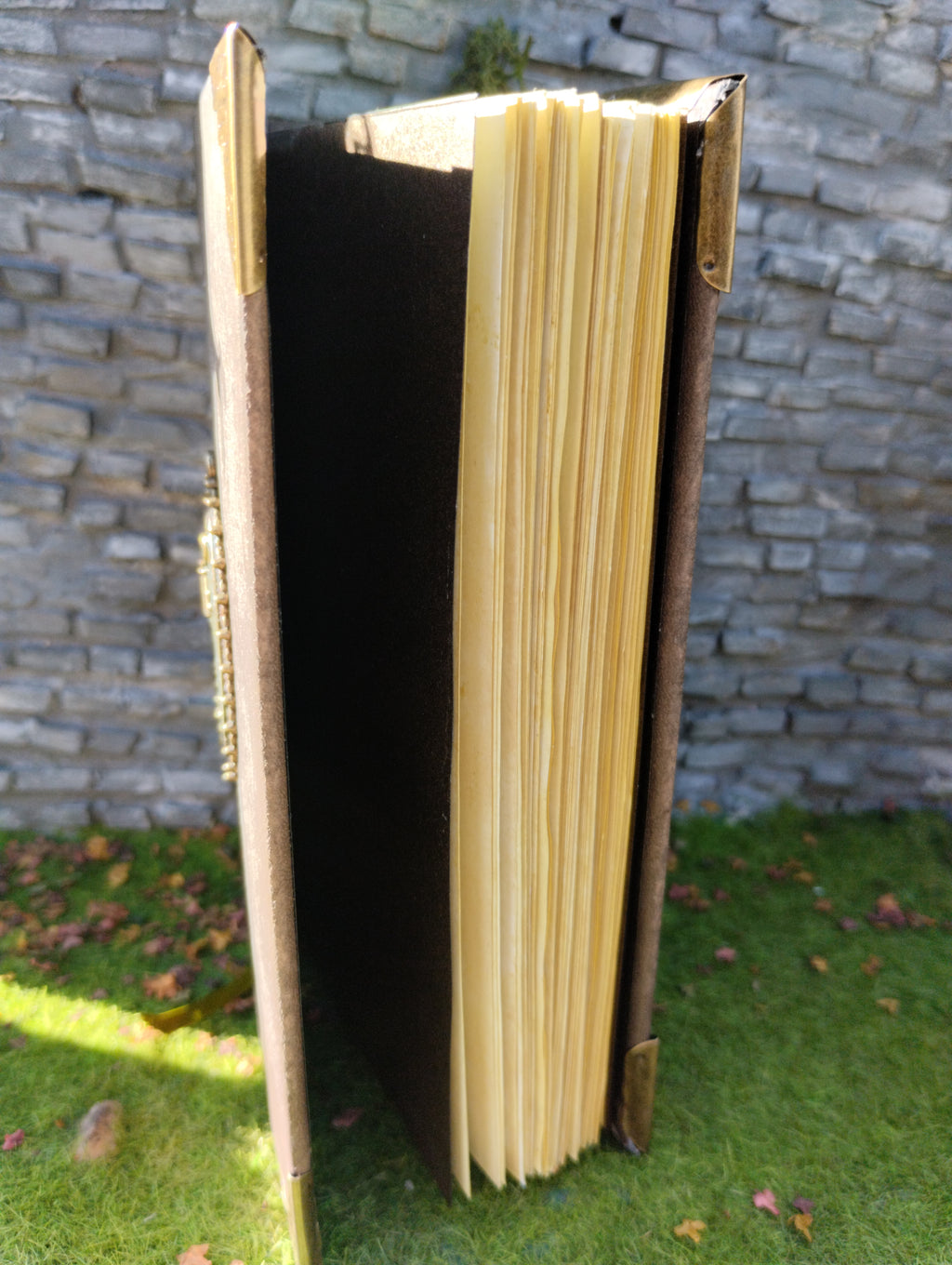 Carnet A6 cuir marron
