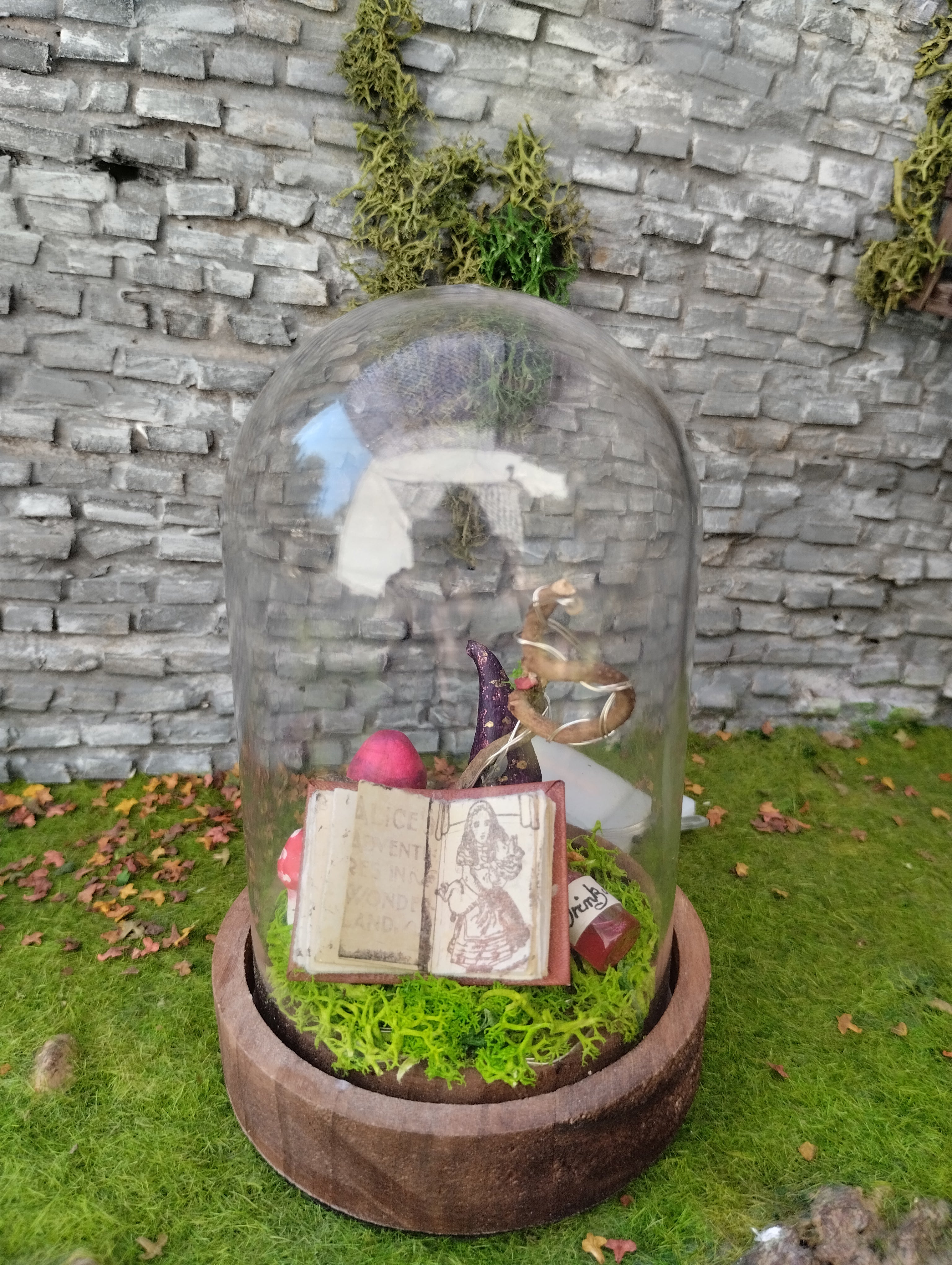 Cloche lumineuse wonderland
