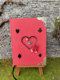 Carnet A6 Wonderland - Reine de coeur