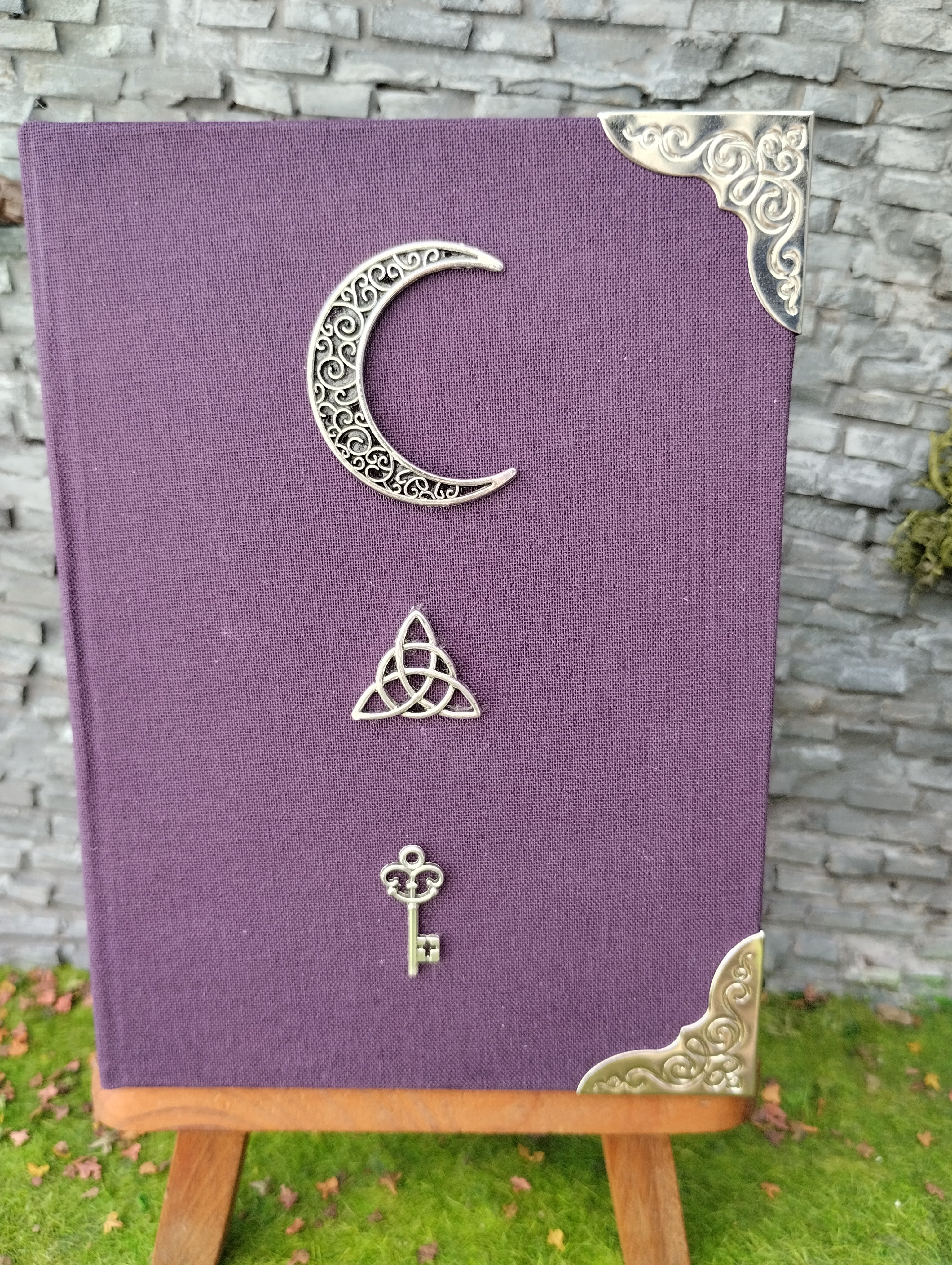 Carnet A6 Violet "sorcière"